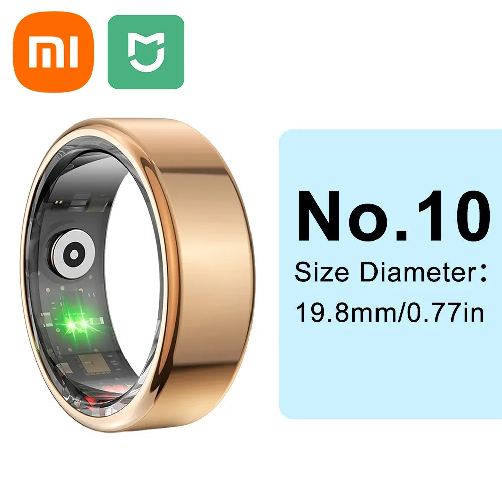 Smart Ring Heart Rate Health Monitor