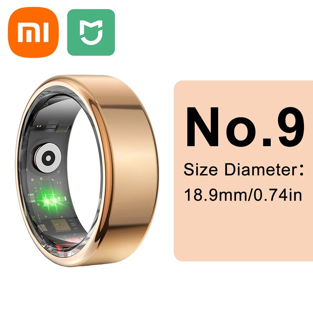 Smart Ring Heart Rate Health Monitor