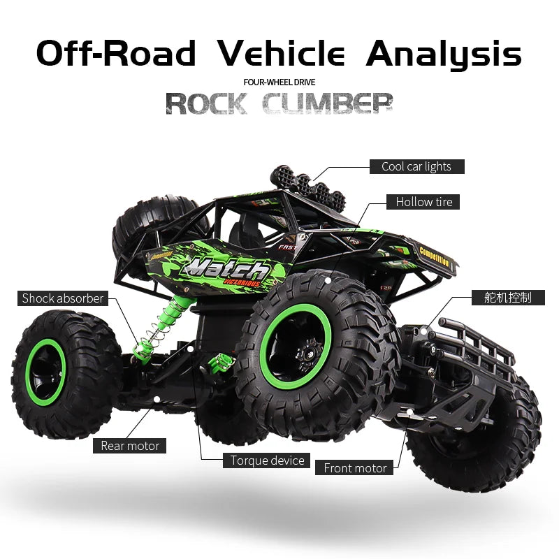 -Road 4x4 Control Trucks Toys Gifts