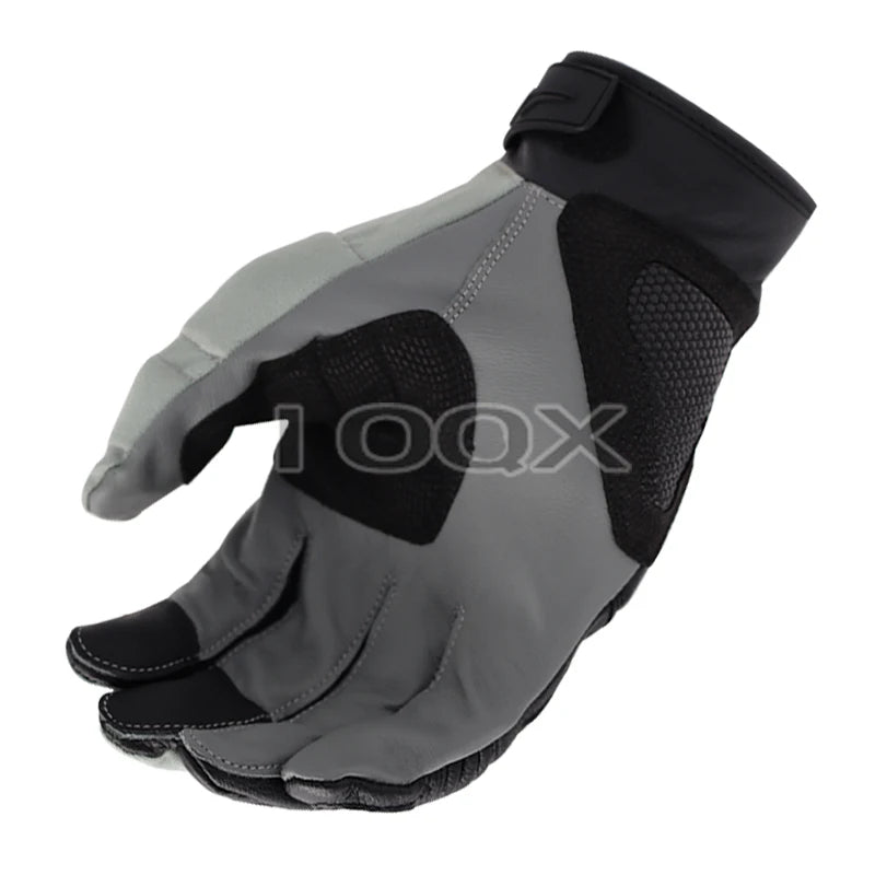 Touch Screen Motorcycle Leather Gloves 