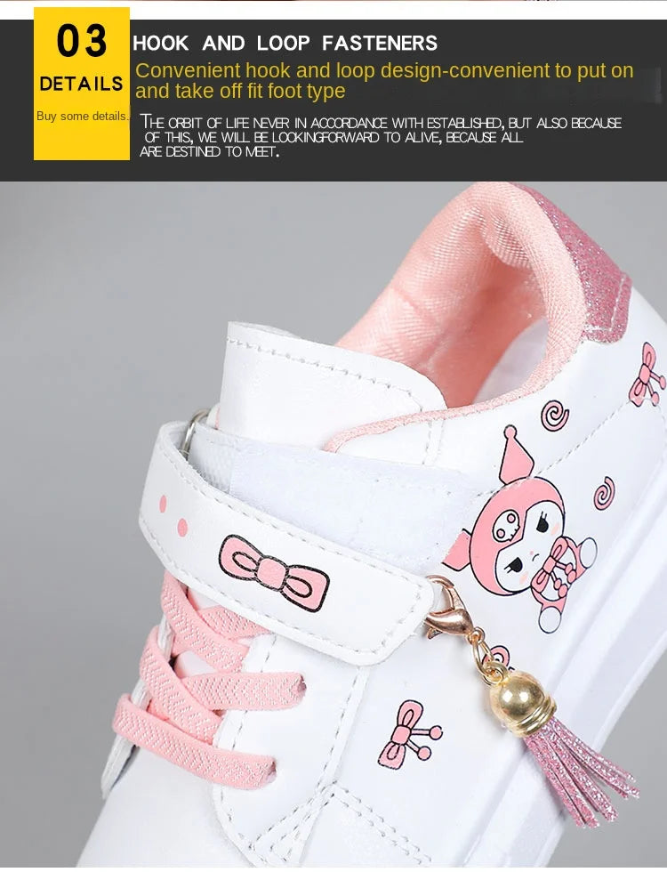 Sanrio Girls's Fashion Sneakers Kid's Anti-skid