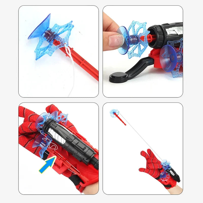 Spider Silk Launcher Toys Funny Pests Eliminator