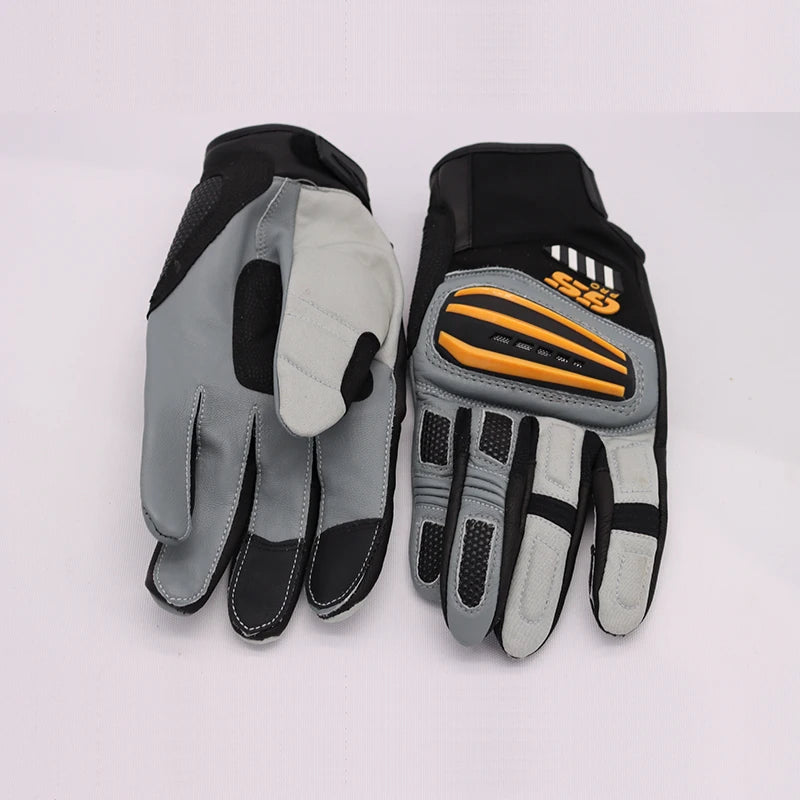 Touch Screen Motorcycle Leather Gloves 