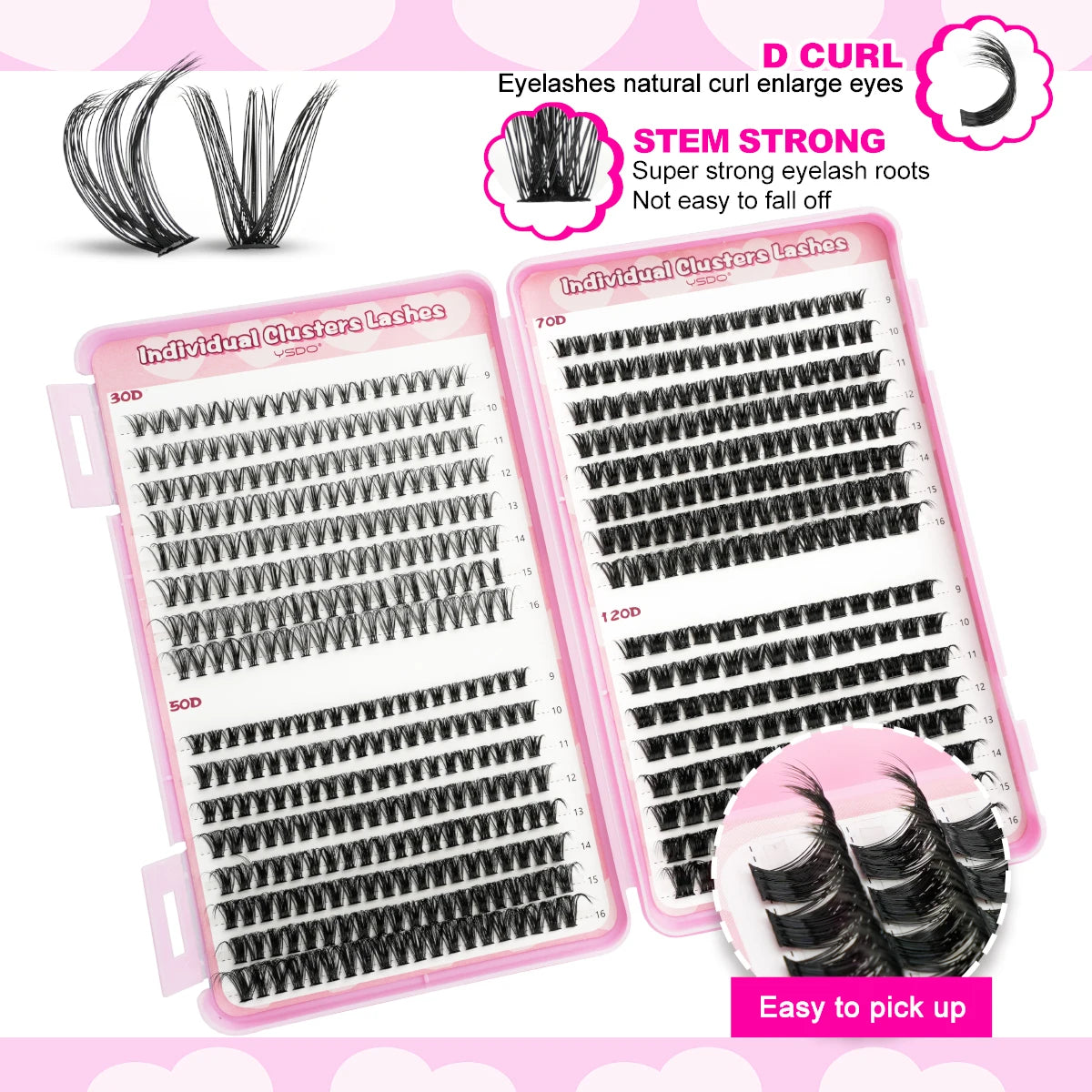 Individual Lashes 40D/60D/80D