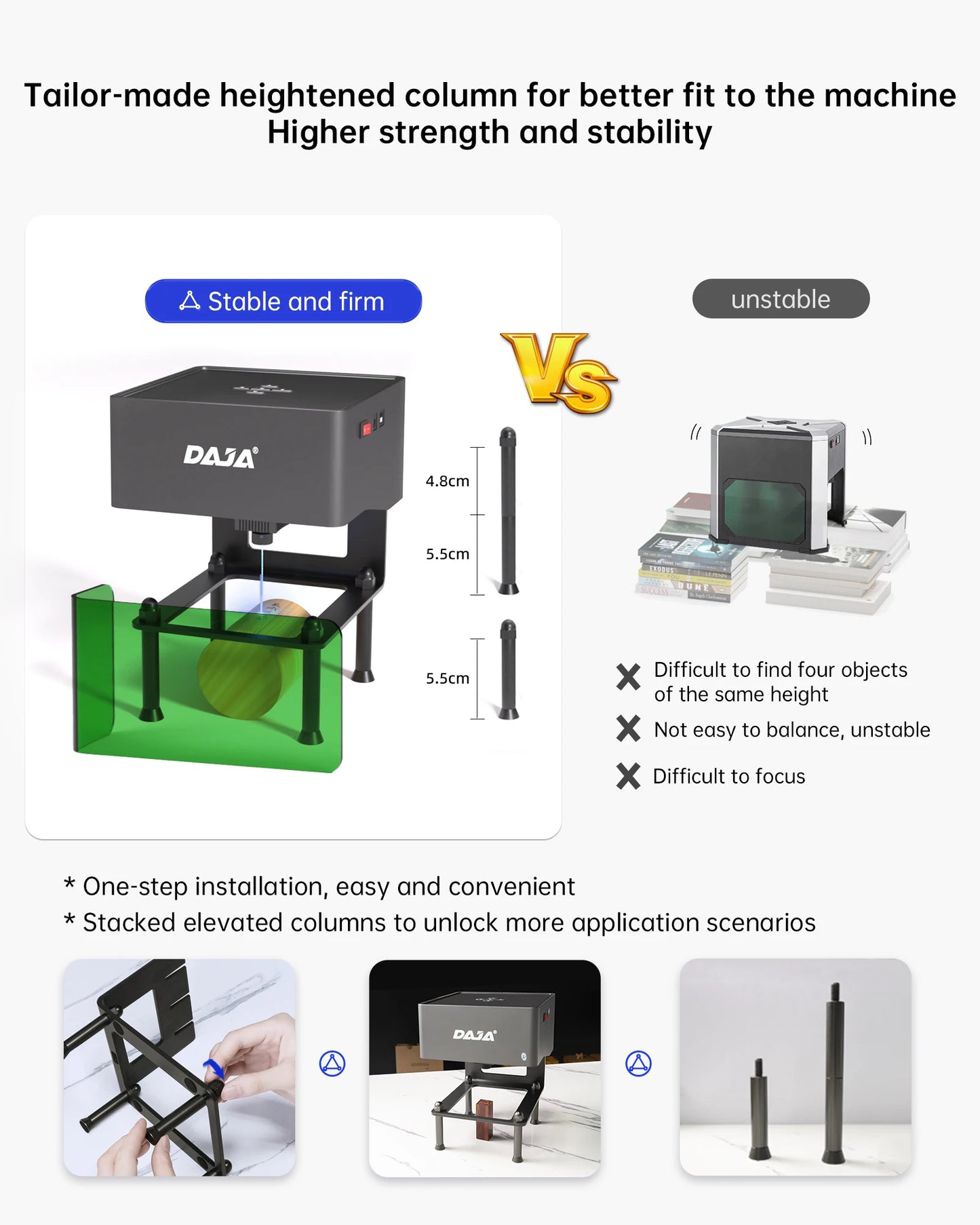 DAJA DJ6 Mini Portable Laser Engraver Diy Bluetooth