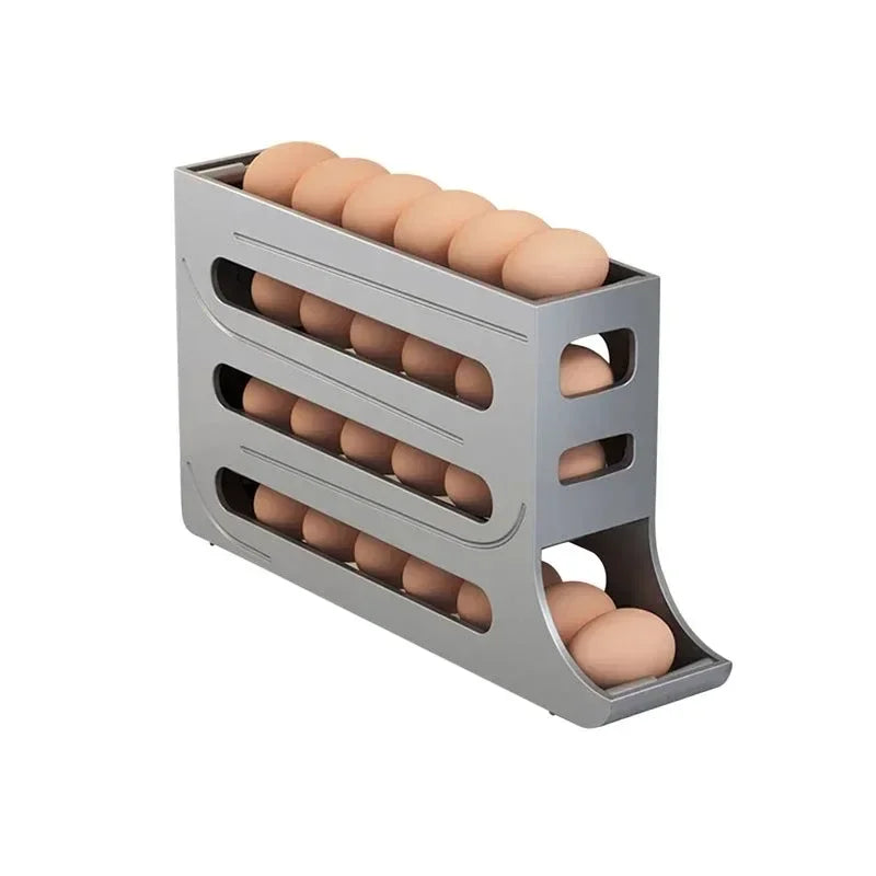 4 Tier Egg Storage Box Organizer