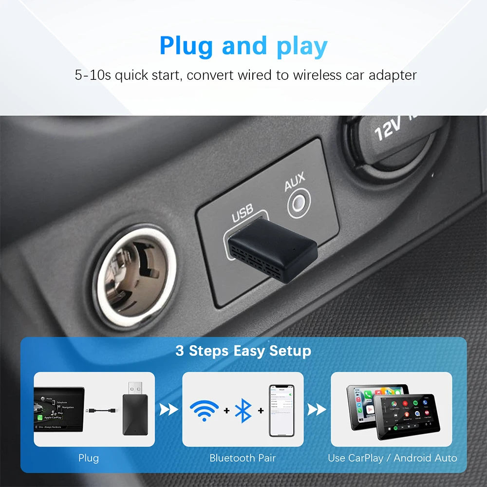 Wireless Carplay Adapter Android Auto