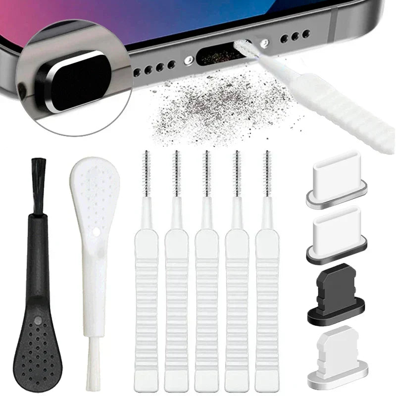 cell phone charging port dust plug