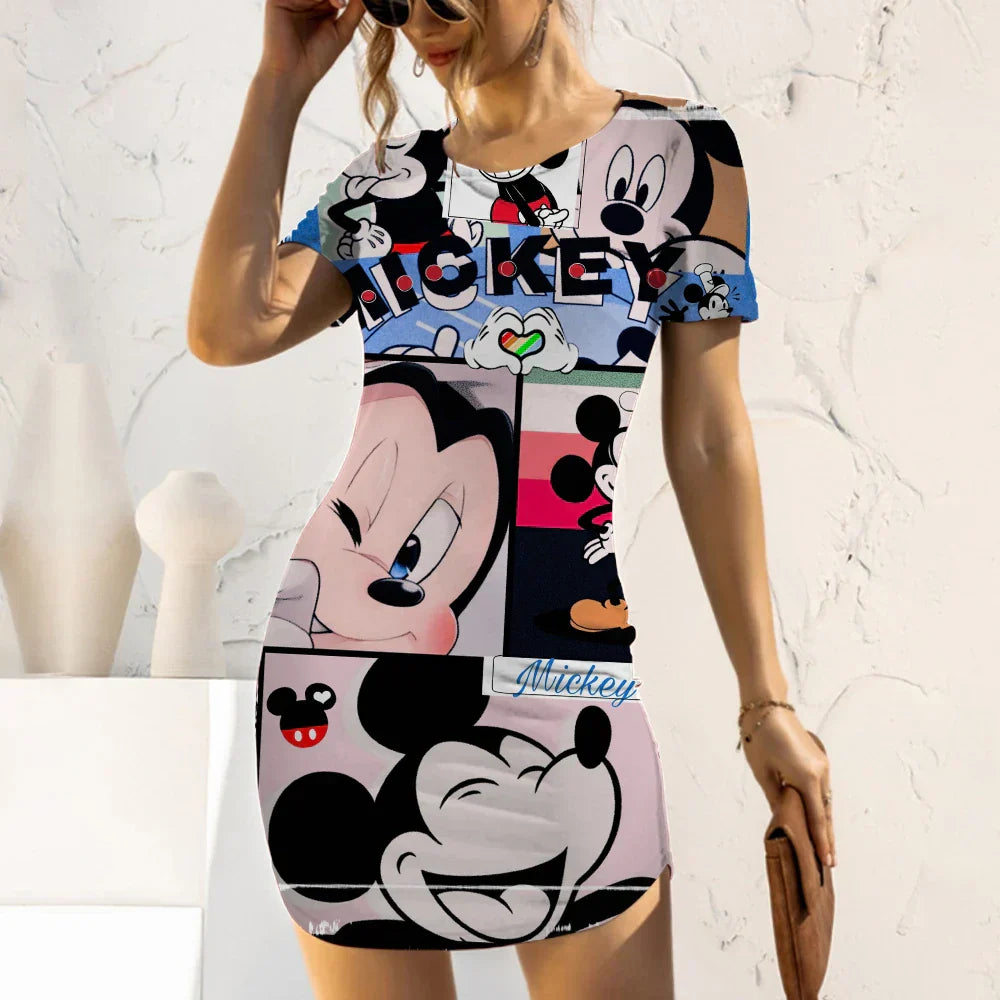 Dress Casual Disney Cartoon Fashion