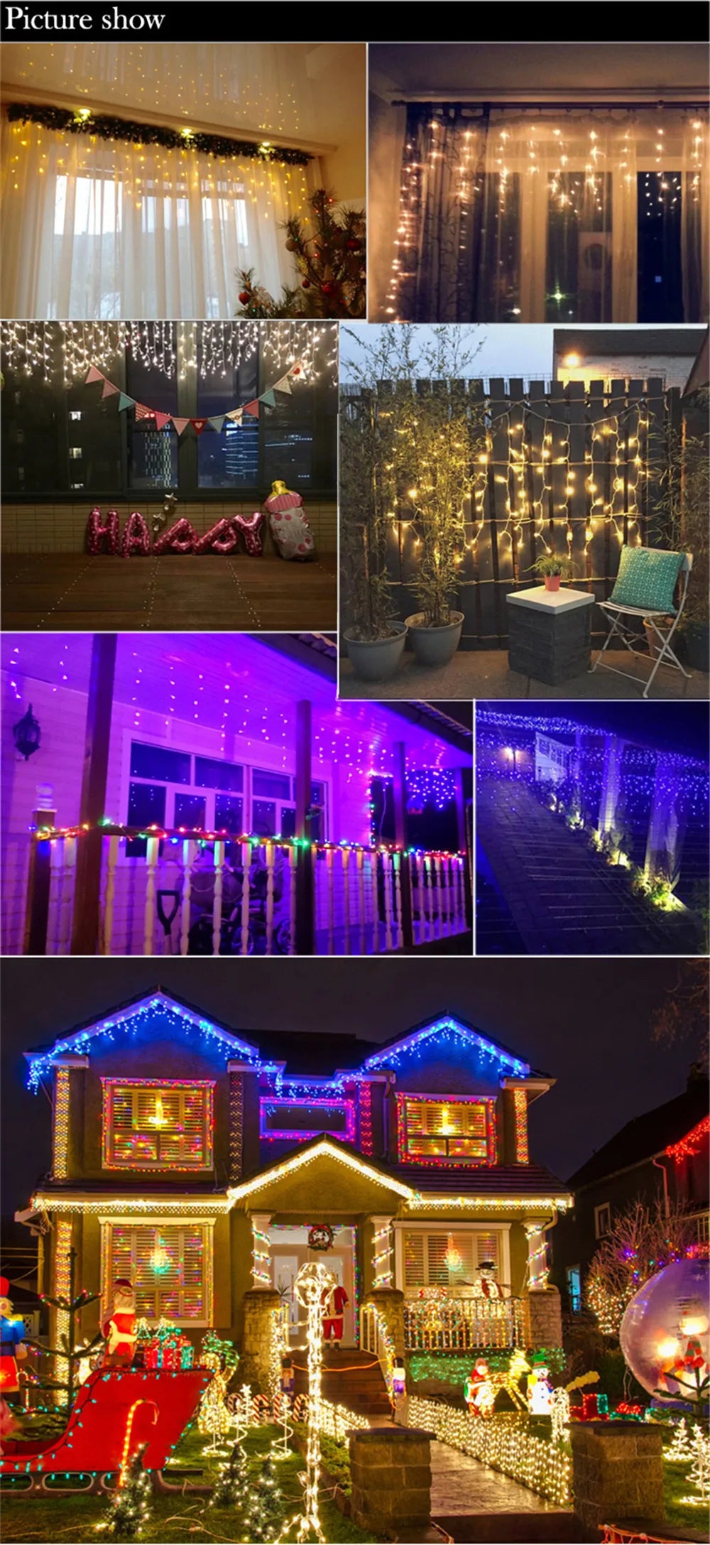 Christmas Decorations For Home Outdoor LED