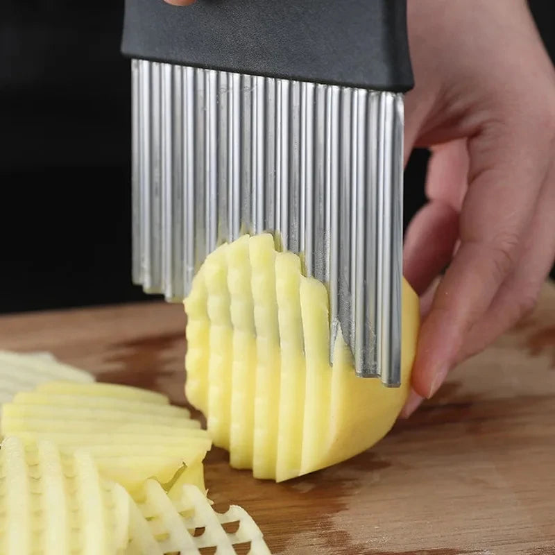 Stainless Steel Potato Chip  Slicer Dough