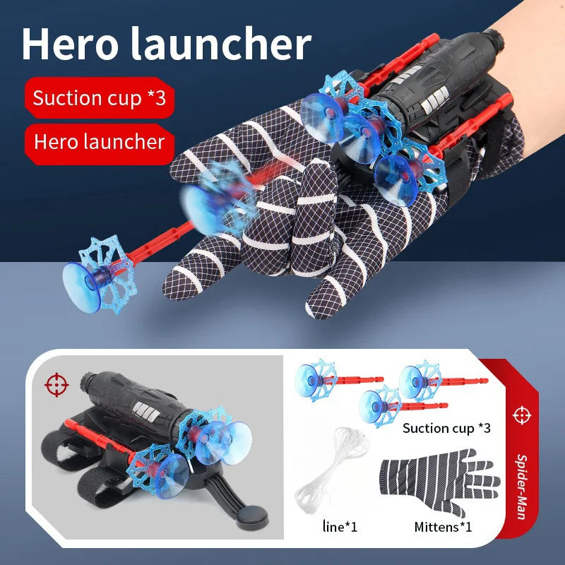 Spider Silk Launcher Toys Funny Pests Eliminator