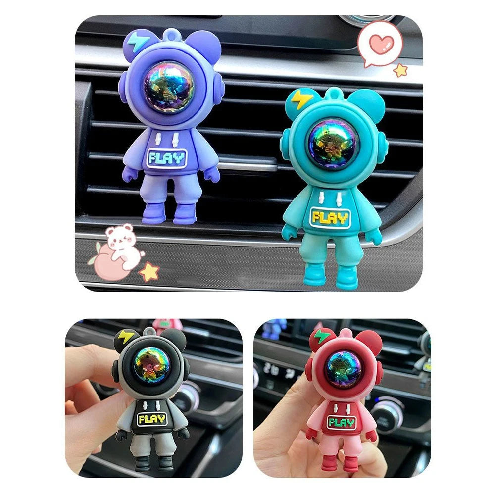 Car Air Outlet Perfume Clip Cartoon