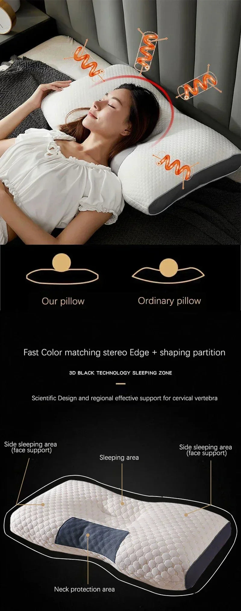 Spa Massage Pillow Washable