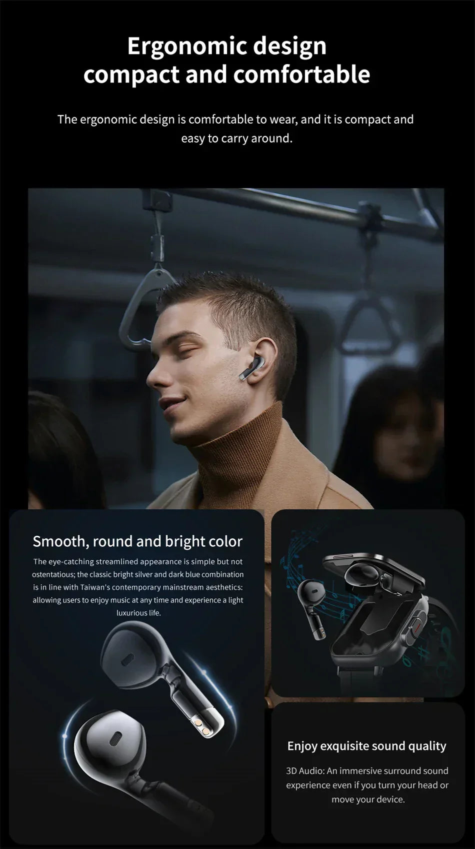 earphone smartwatch bluetooth call men wat