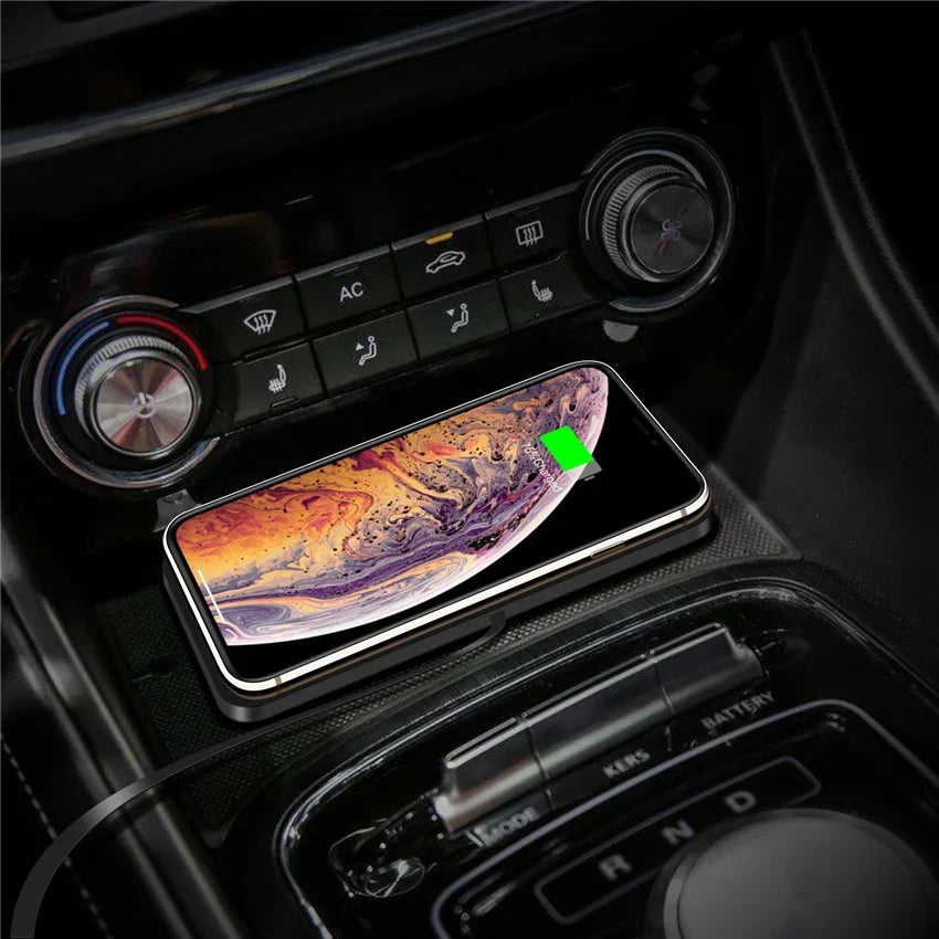 120W Wireless Charger Car Silicone Pad Stand