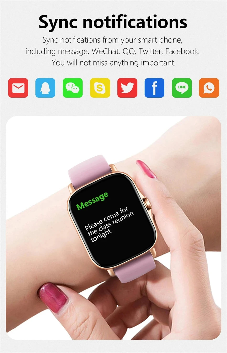 Smart Watch For Men Women