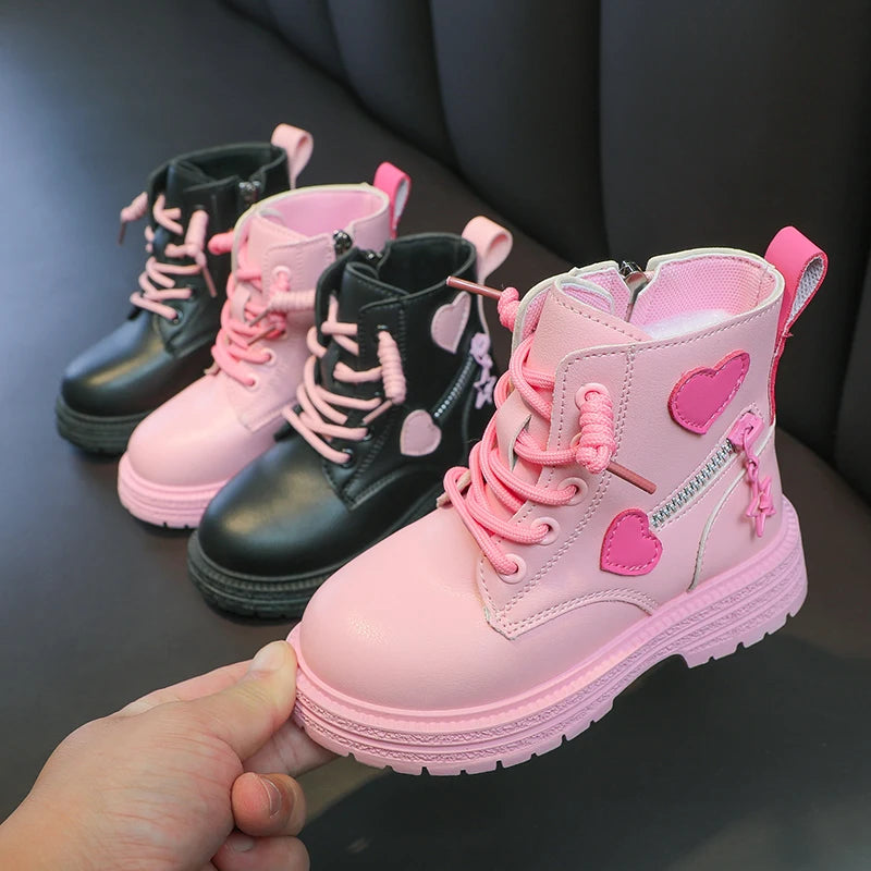 Girls Boots Kids Fashion