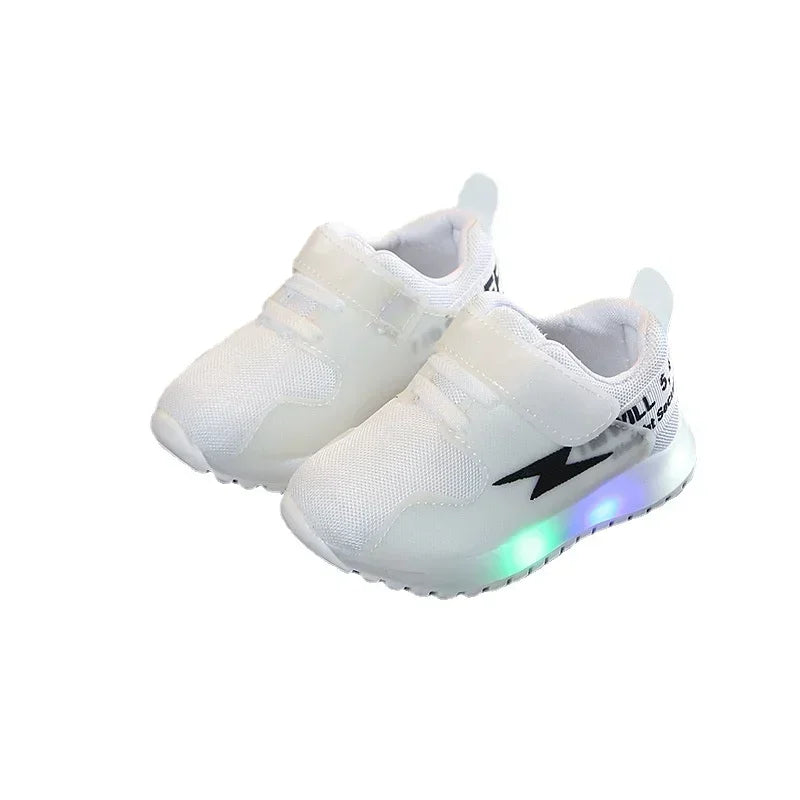 Shoes kids Baby Girls, boys Toddler Shoes with Light Up Luminous