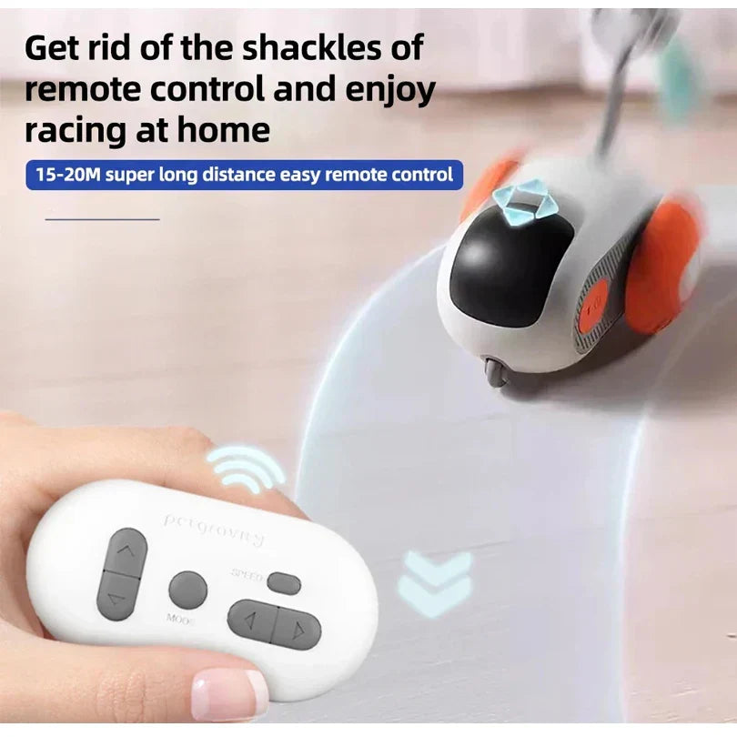 Smart Interactive Car Toy Automatic Moving Remote Mouse