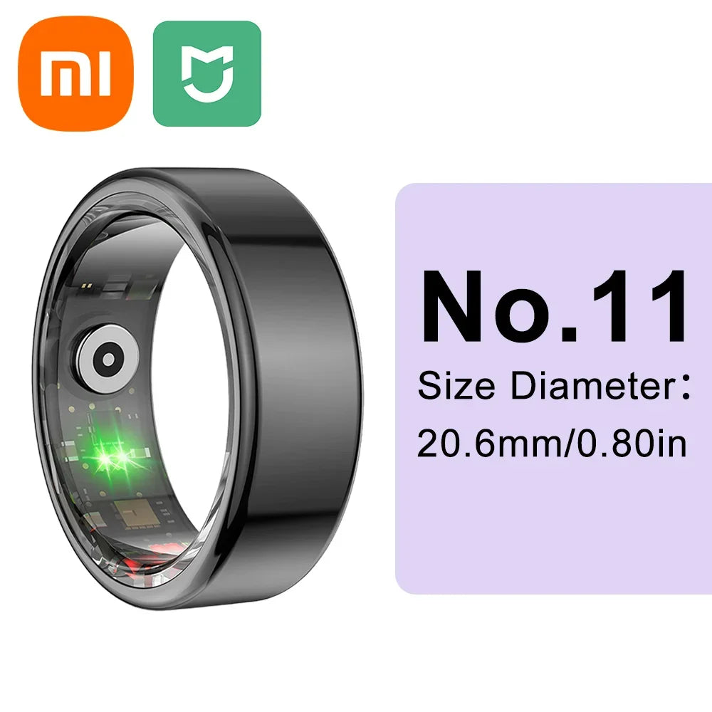 Smart Ring Heart Rate Health Monitor