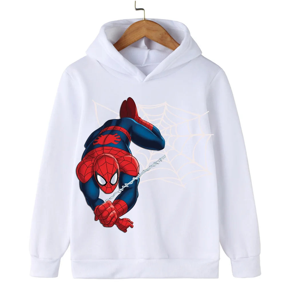 Spiderman hoodie Child coat clothing