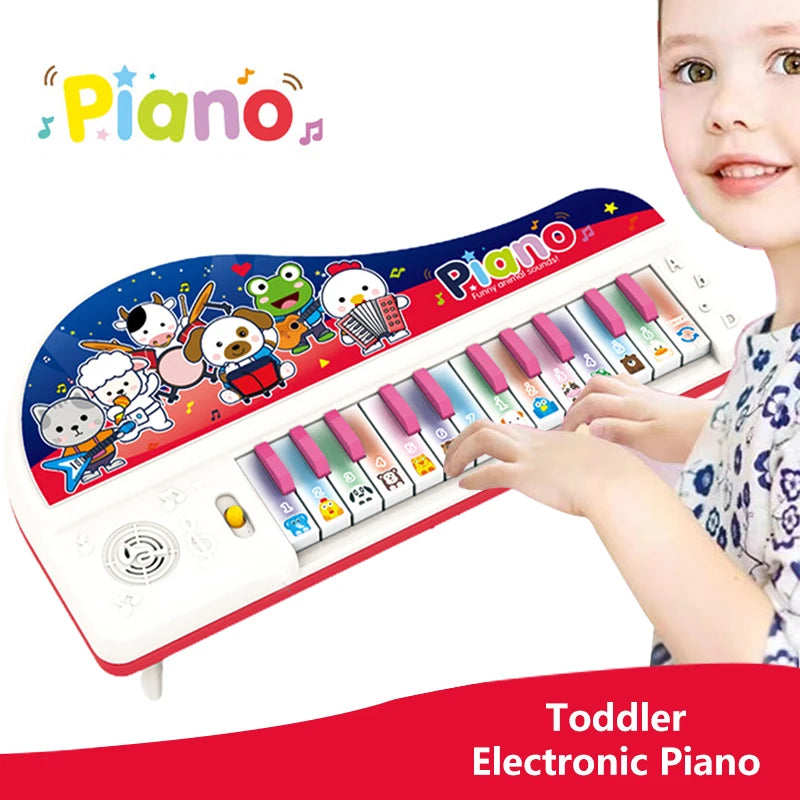 Kids Electronic Piano Keyboard 61 Keys Organ with Microphone