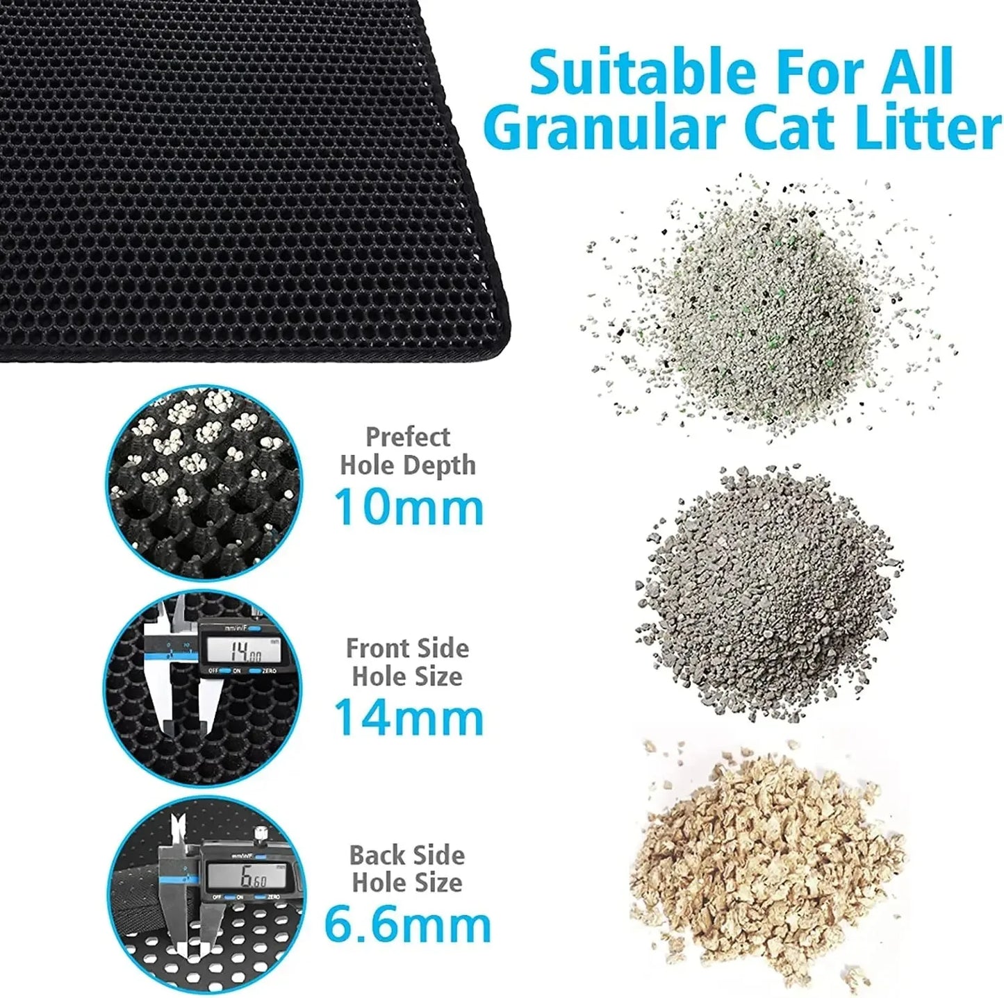 Cat Litter Mat Double Layer