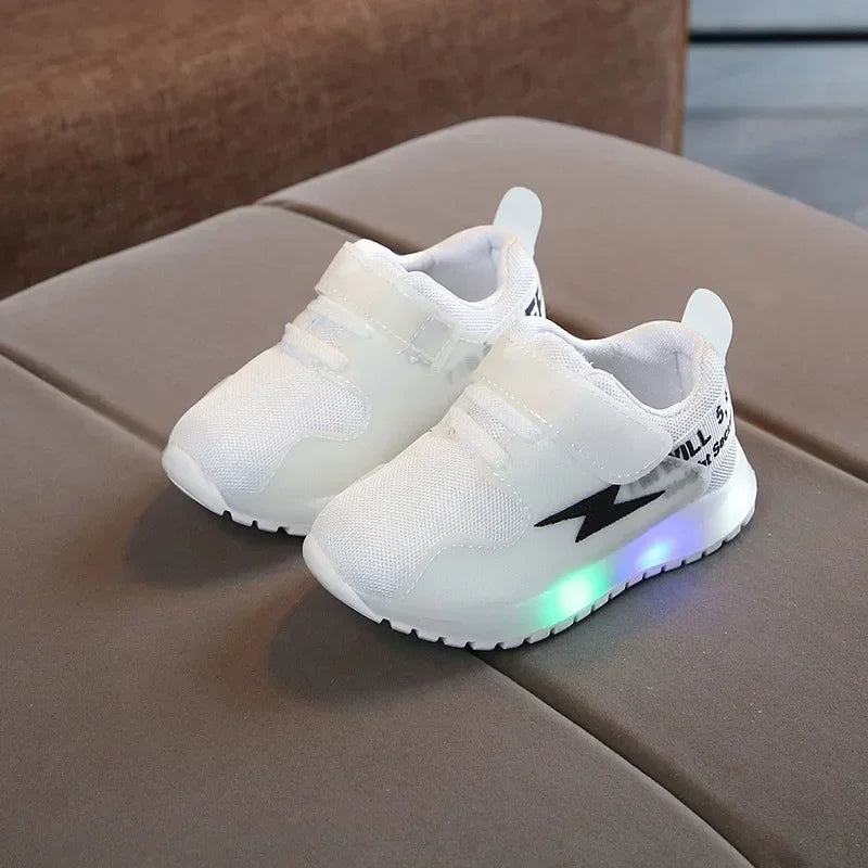 Shoes kids Baby Girls, boys Toddler Shoes with Light Up Luminous