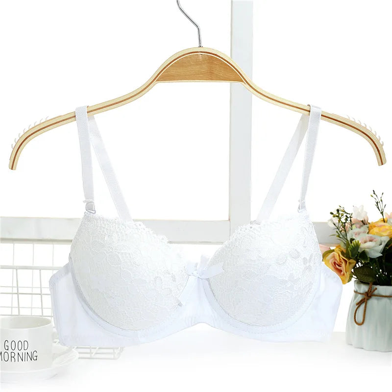 Sexy lace push-up bra with underwire