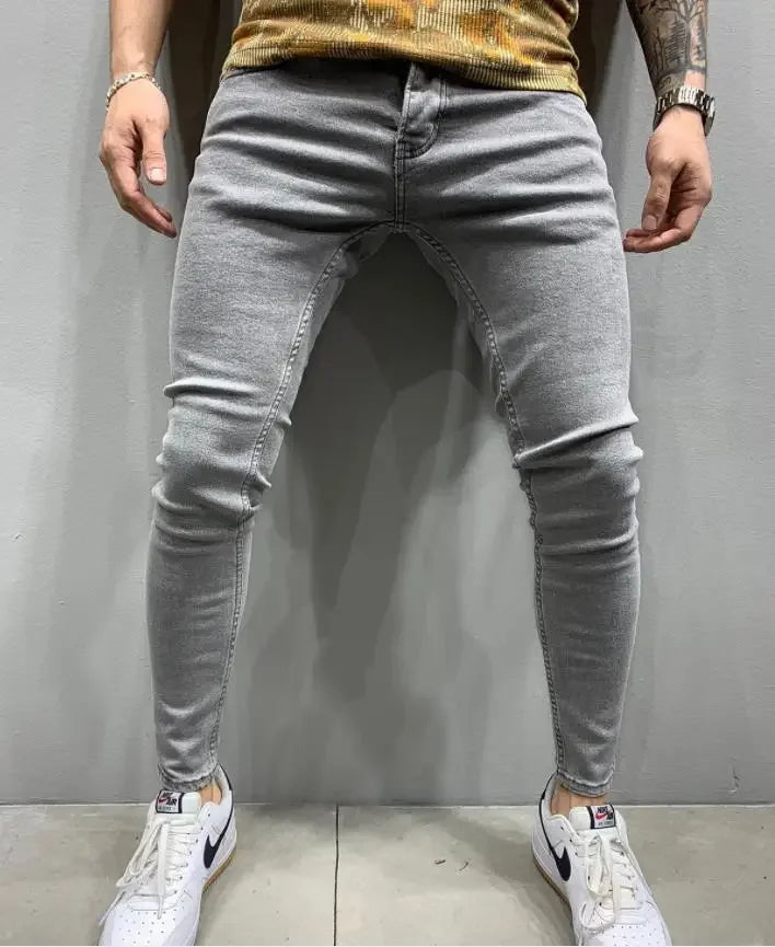 calças slim masculina