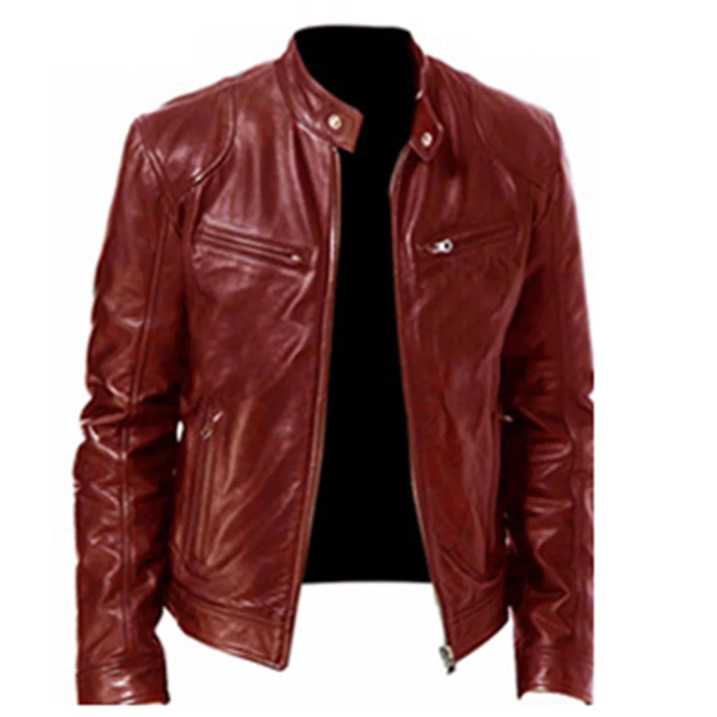 Men's leather jacket