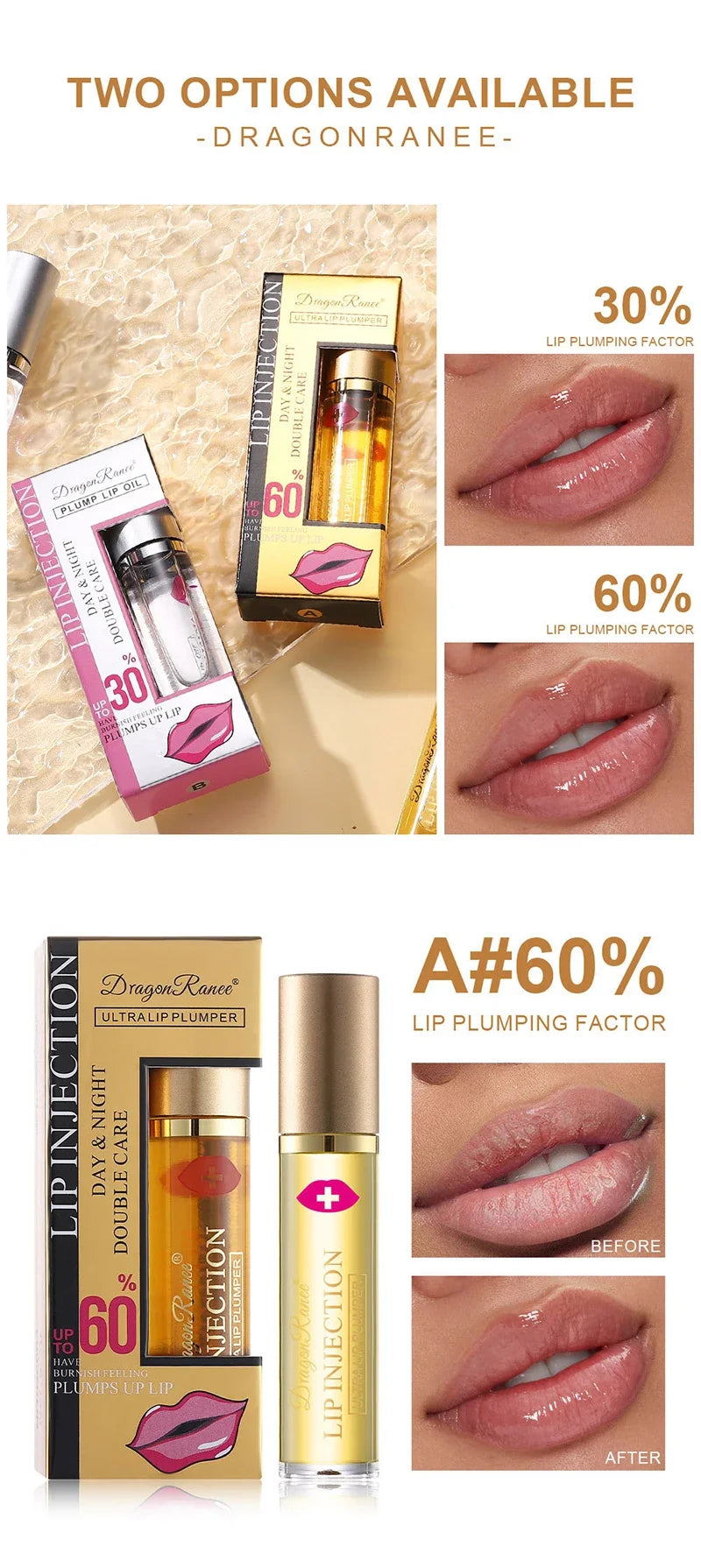 Instant Volumising Lip Plumper Oil