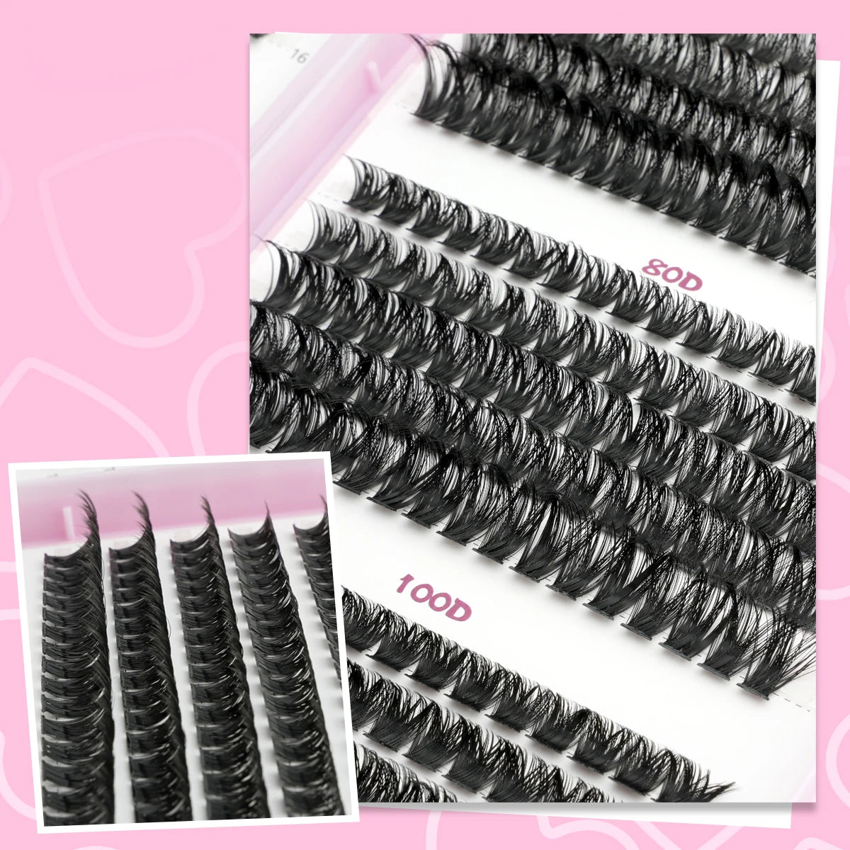 Individual Lashes 40D/60D/80D