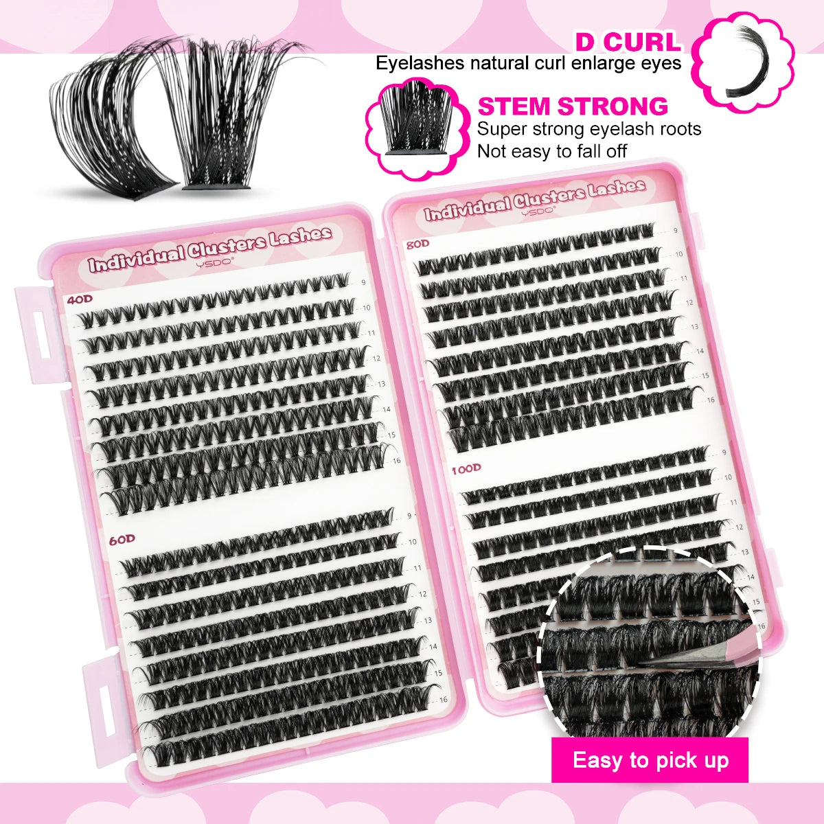 Individual Lashes 40D/60D/80D