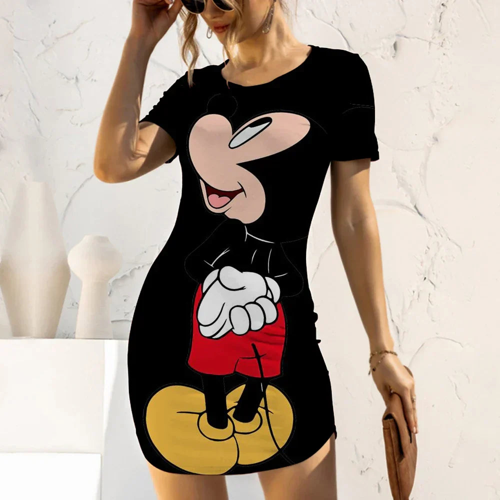 Dress Casual Disney Cartoon Fashion