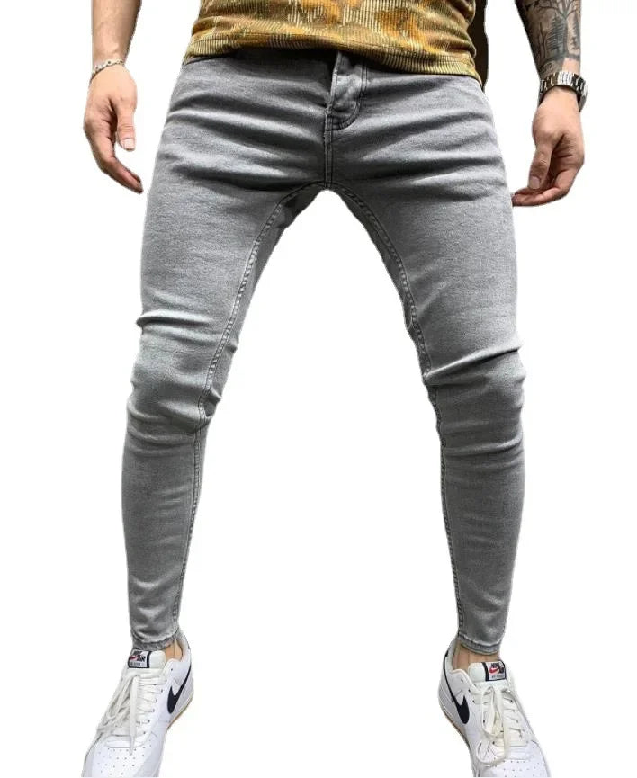 calças slim masculina