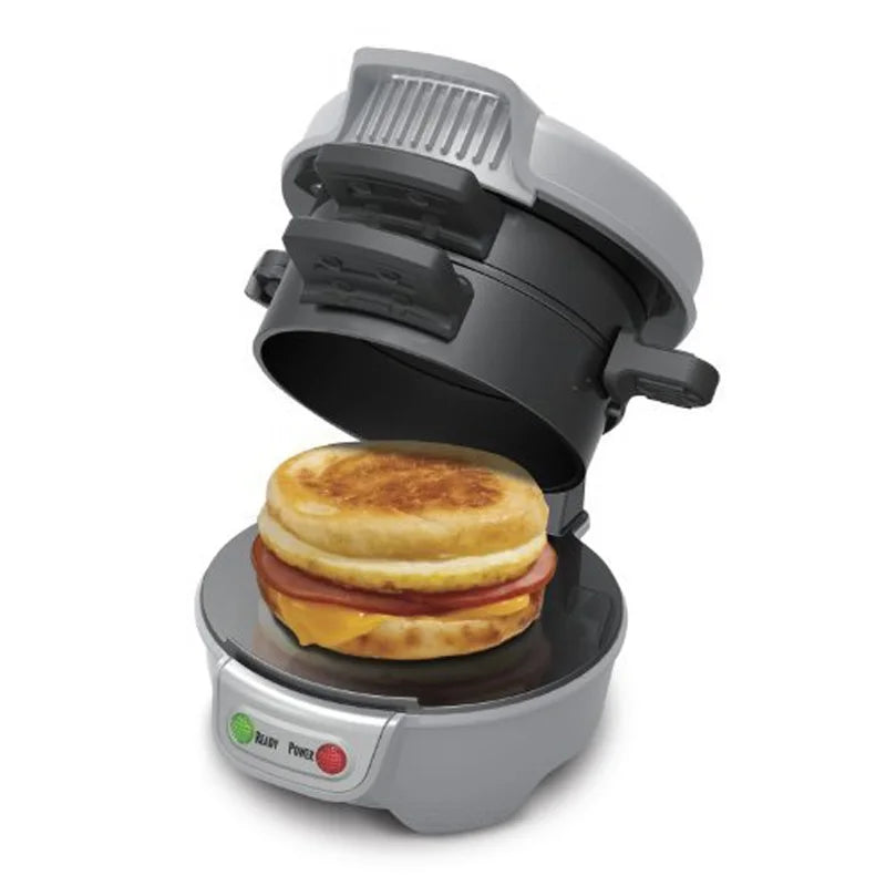 Sandwichera De Desayuno Doble 1200w