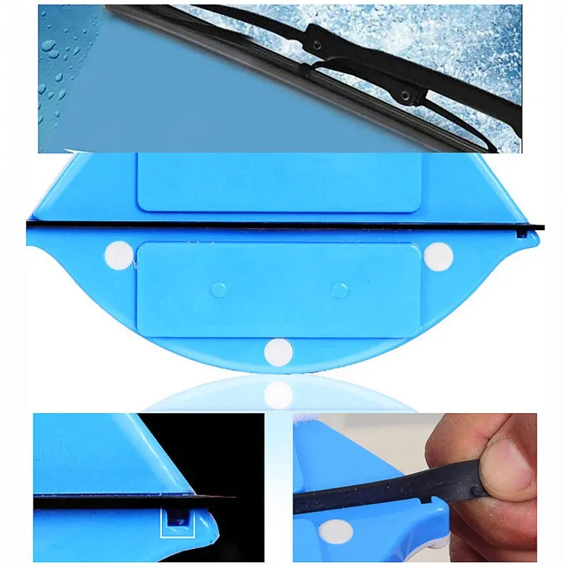 Double-sided Magnetic Glass Cleaning Brush with Strong Magnet