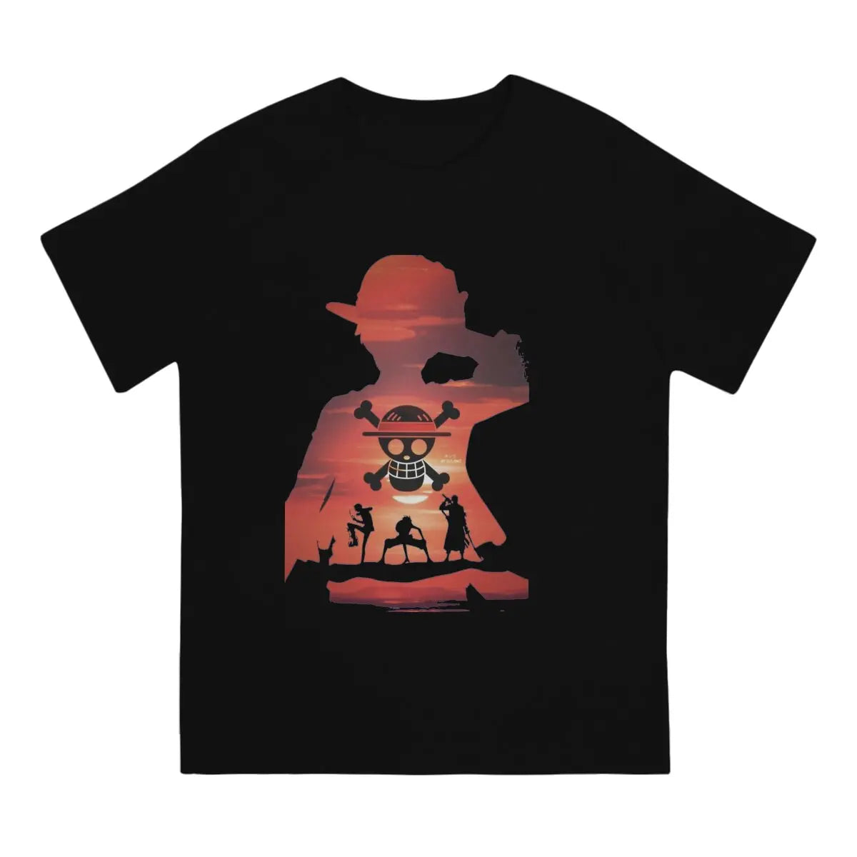 Camisetas para hombre Cool Vintage Pure One Piece Luffy