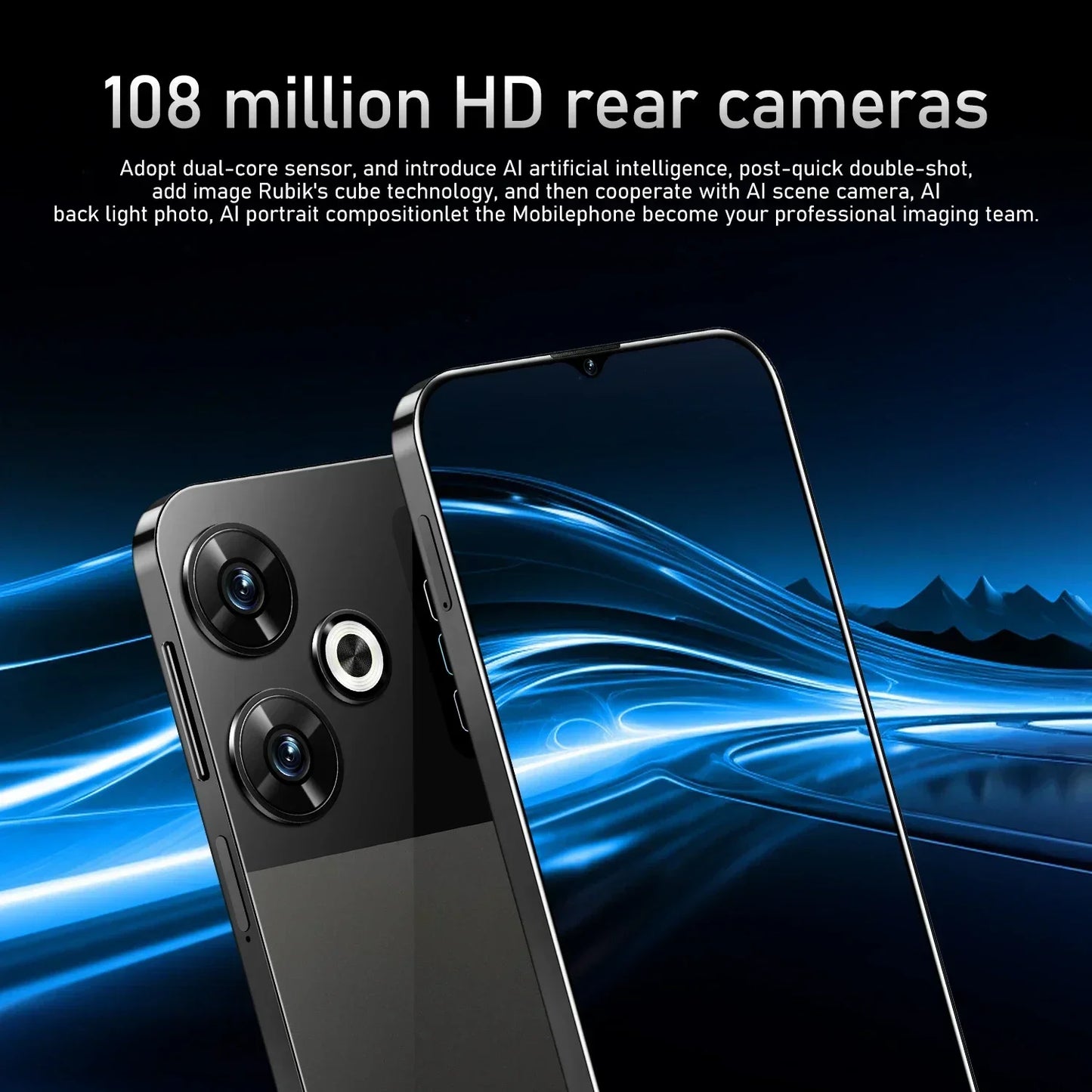 X8 Pro 7.3-inch Ultra HD 16GB+1024GB 108MP+50MP, 7000mAh large battery Android 14 Qualcomm Snapdragon 8 Gen3 Dual SIM