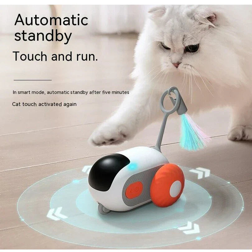 Smart Interactive Car Toy Automatic Moving Remote Mouse