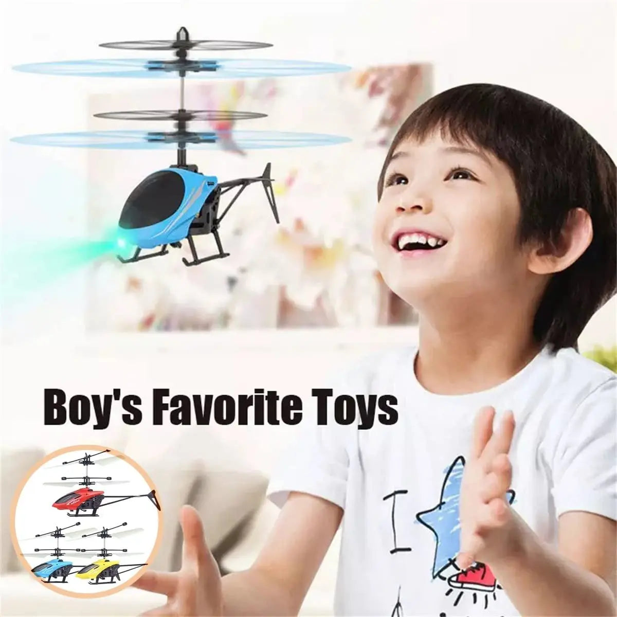 Mini RC Helicopters Drone Children Toys