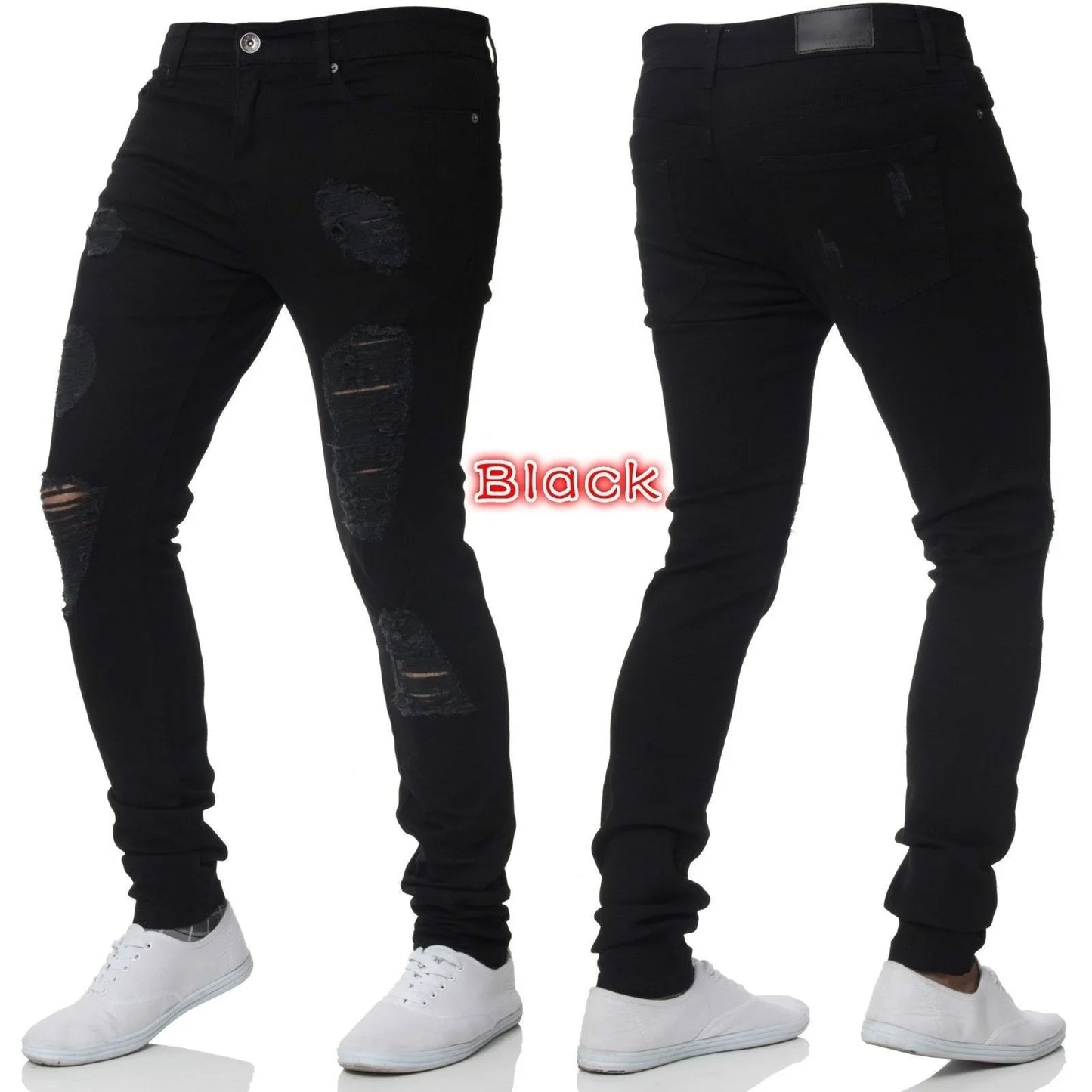 calças slim masculina