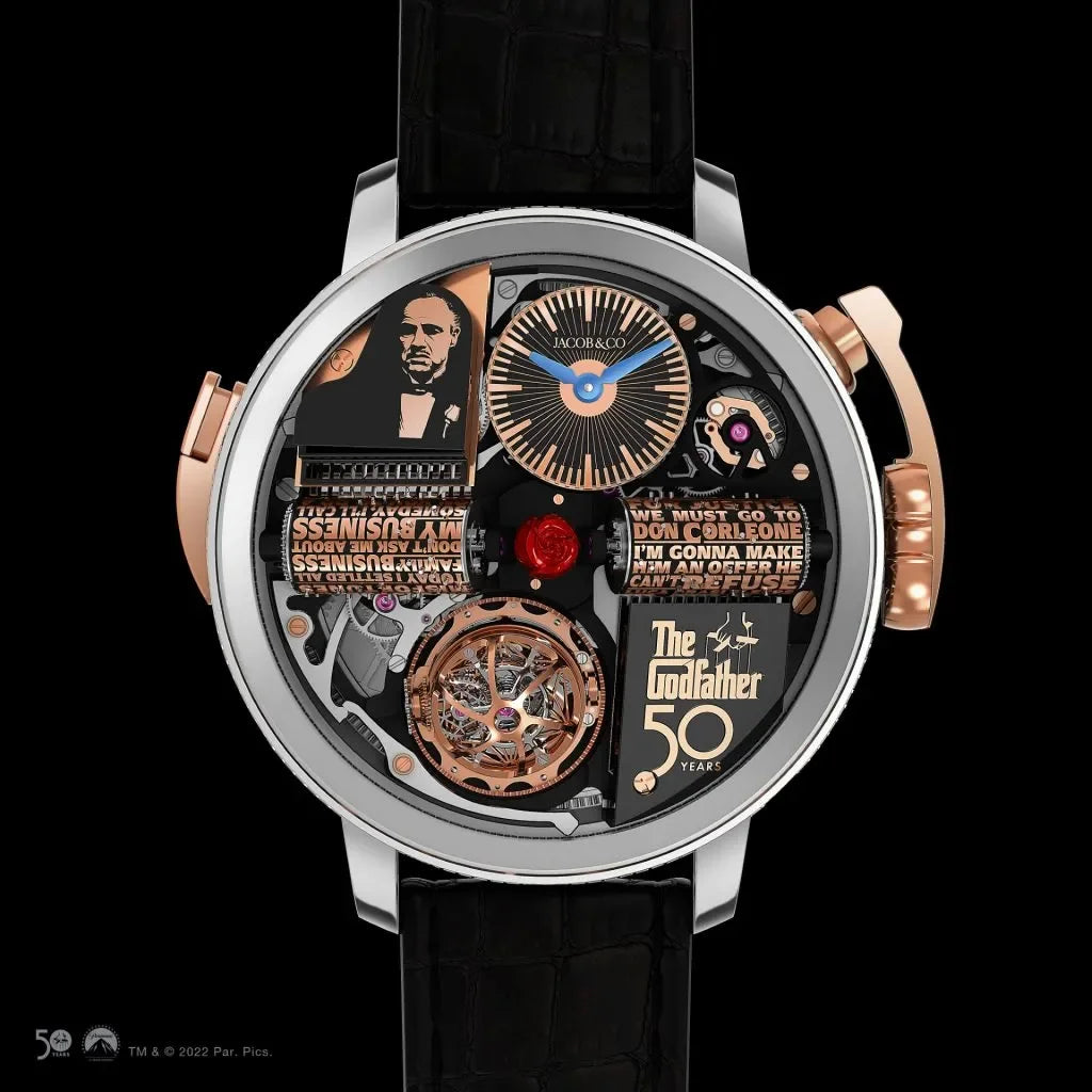 Jacob & Co. Opera Godfather 50th Anniversary – Limited edition of 50 pieces in 18k white gold